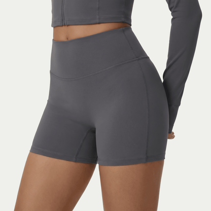 Nairre Women's Shorts Gray - Nairre
