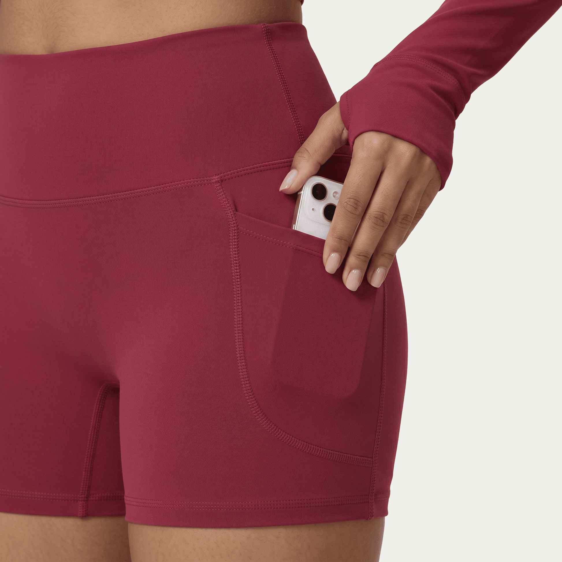 Nairre Women's Jacket & Shorts Set Rose Pink - Nairre