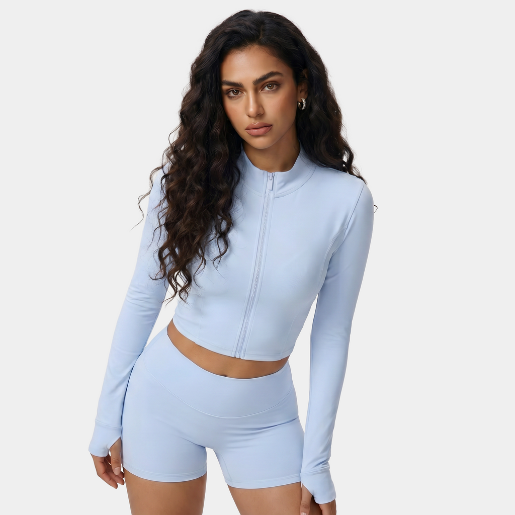 NAIRRE 2-piece women’s workout set light blue