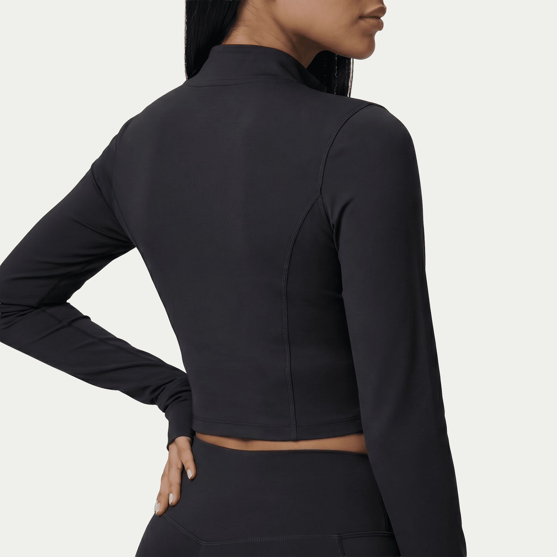 Nairre Women's Jacket & Shorts Set Black - Nairre