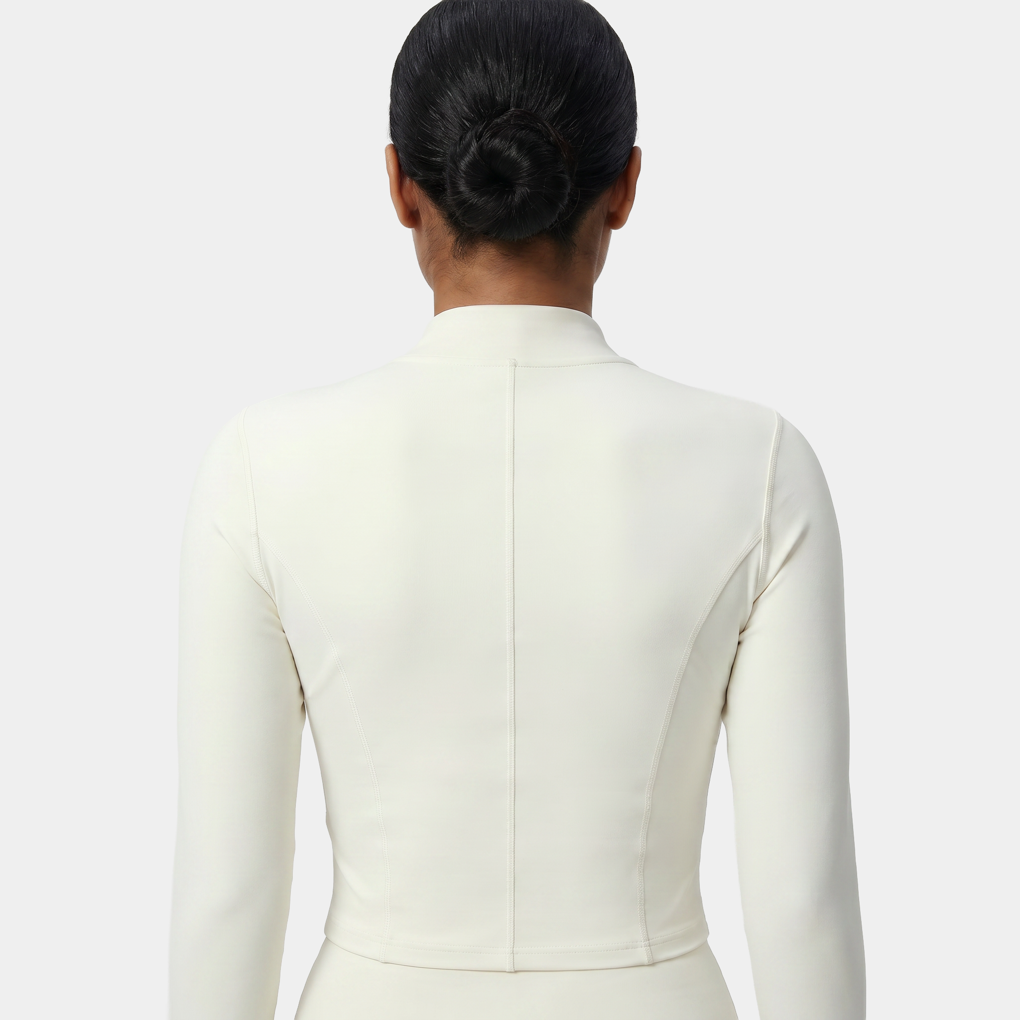 Women's zip-up athletic jacket