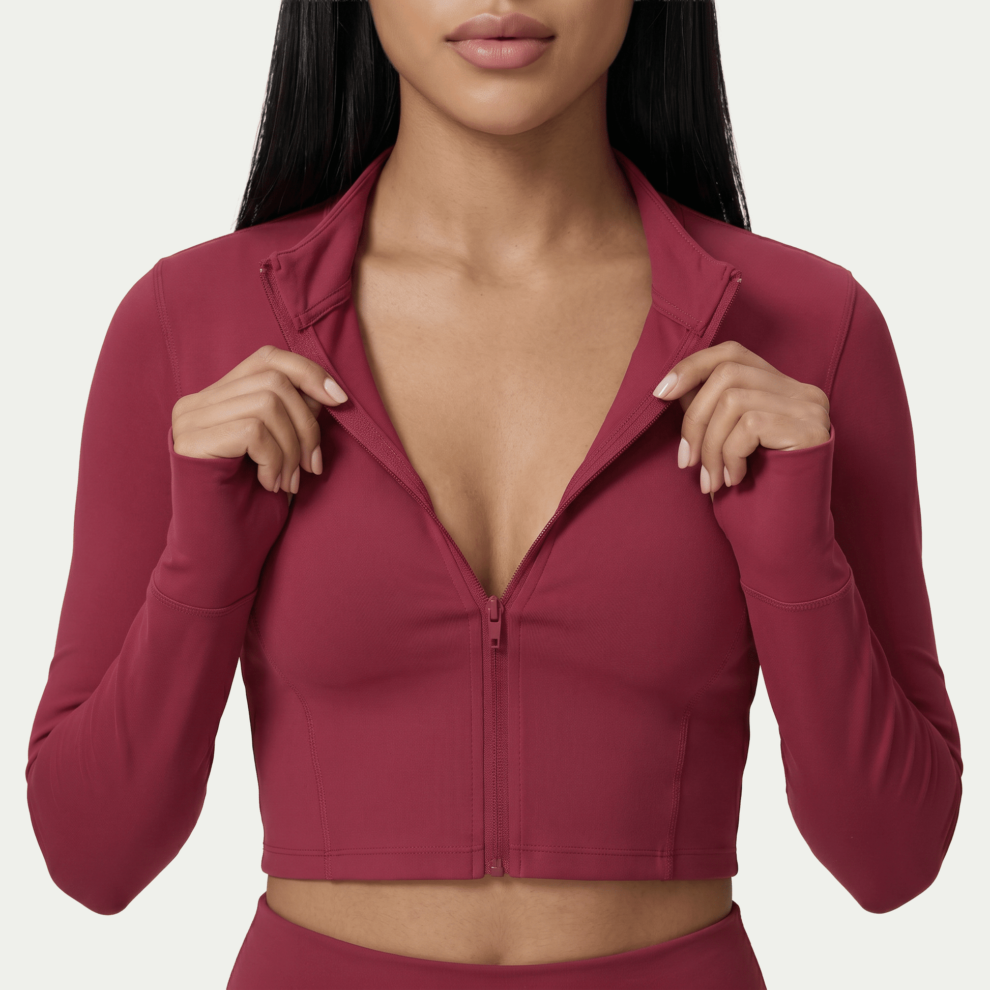 Nairre Women's Jacket & Shorts Set Rose Pink - Nairre