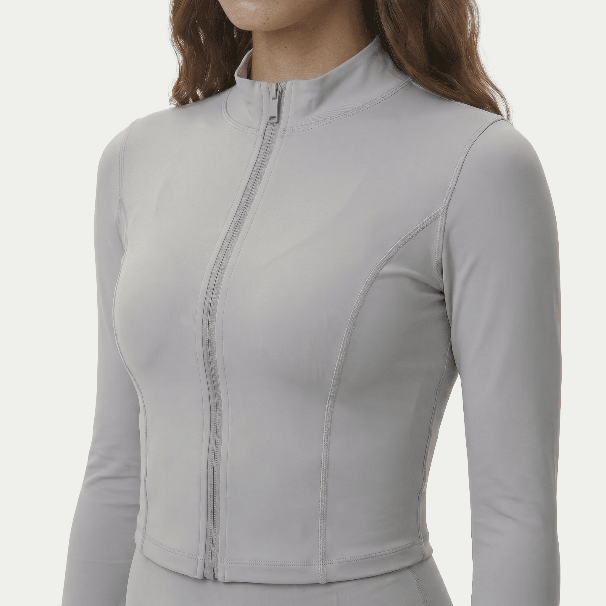 Nairre Women's Jacket Light Gray - Nairre