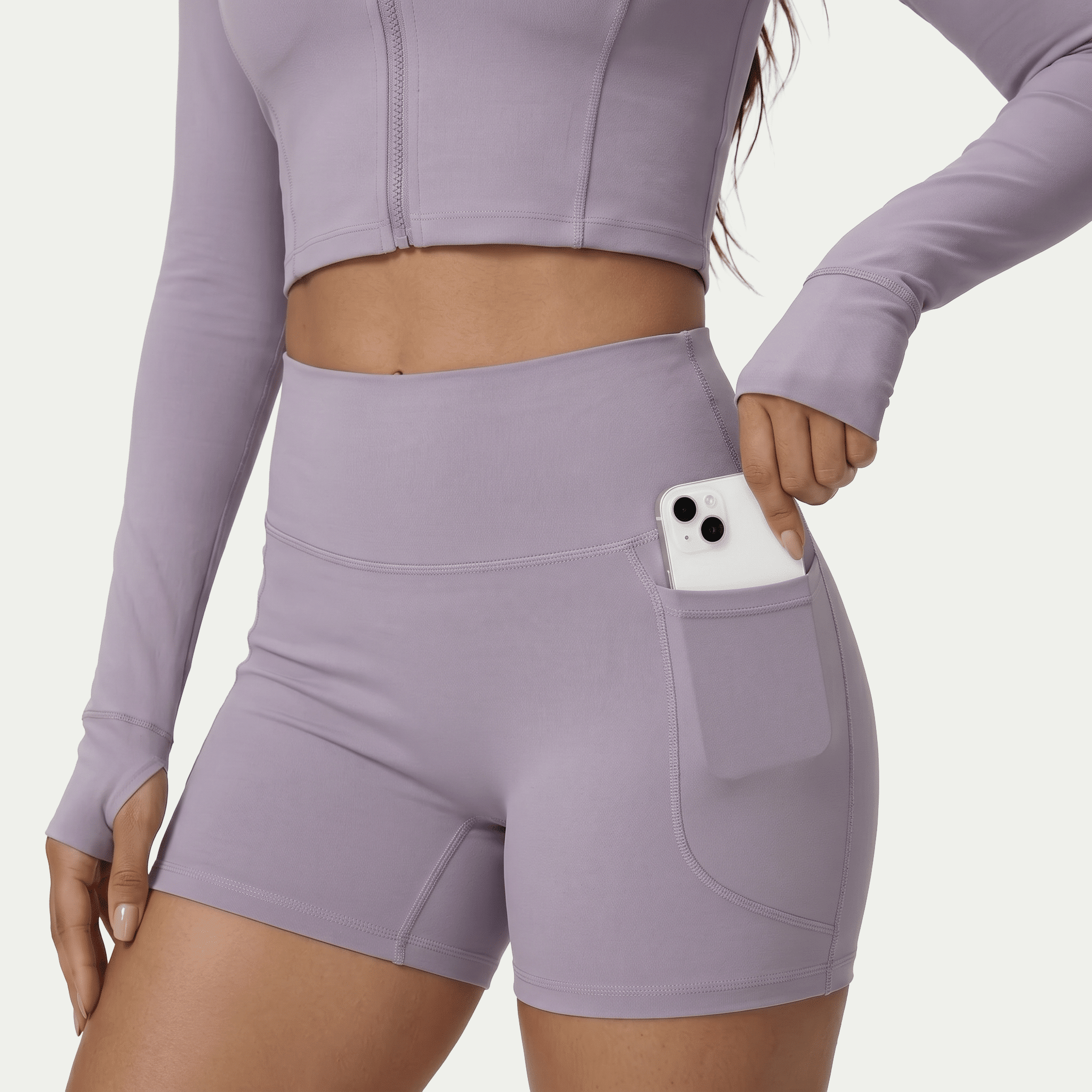 Nairre Women's Shorts Purple - Nairre