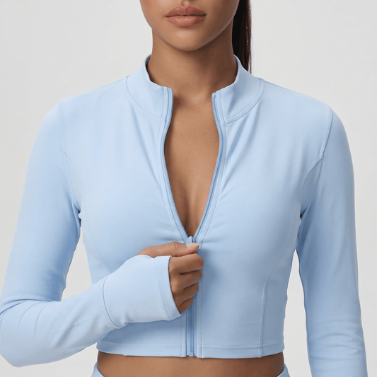 NAIRRE WOMENS JACKET LIGHT BLUE - Nairre