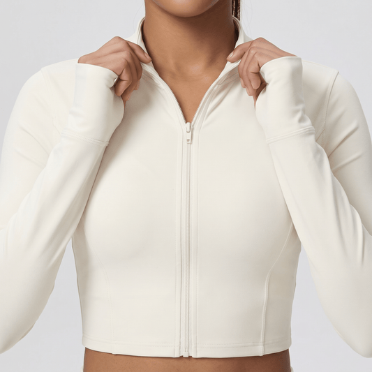 NAIRRE WOMENS JACKET WHITE CREAM - Nairre