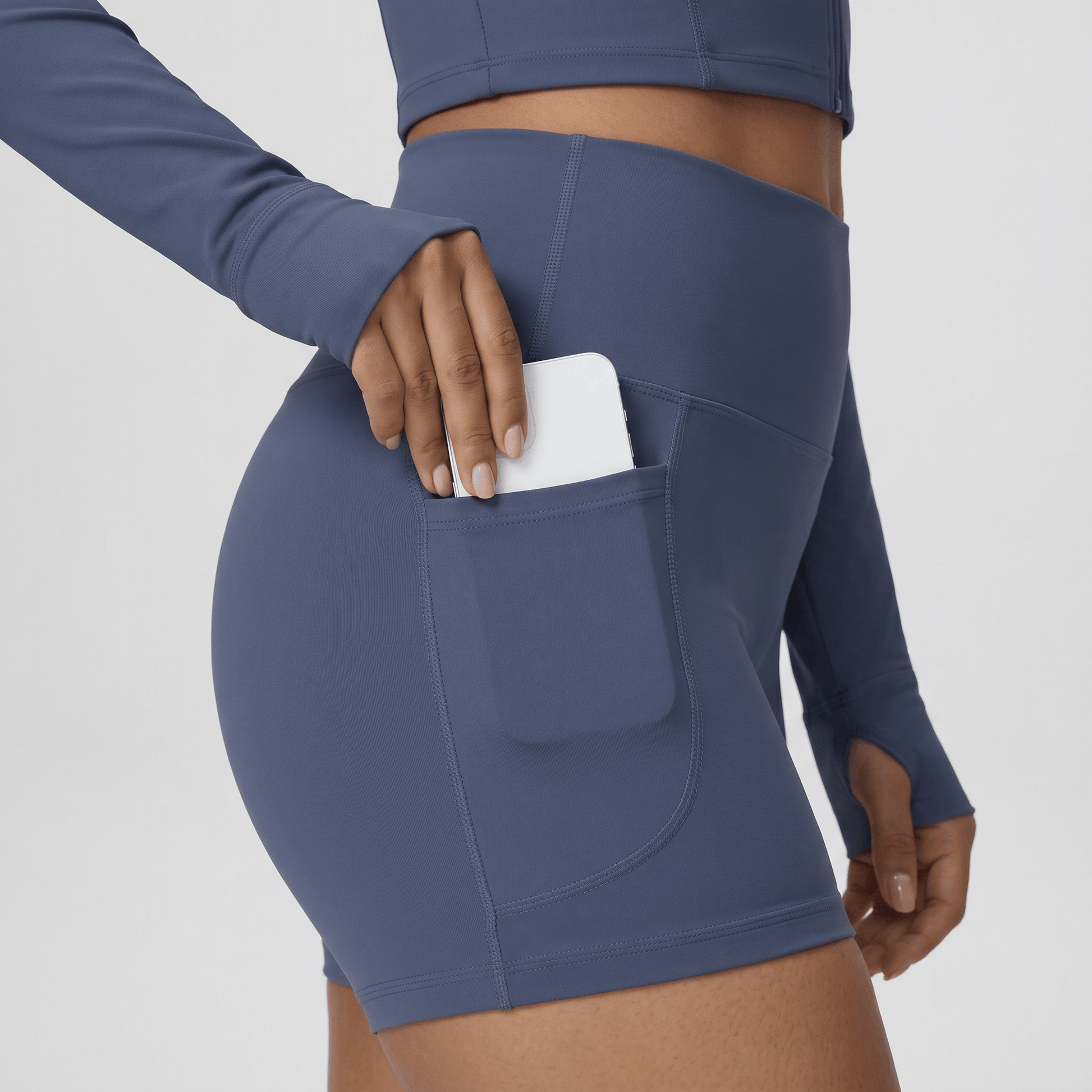 NAIRRE WOMENS SHORTS BLUE - Nairre